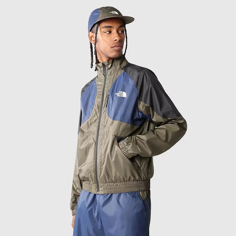 The North Face Men's Tnf X Jacket New Taupe Green-Summit Navy/Tnf Black NF0A7ZXXRV81
