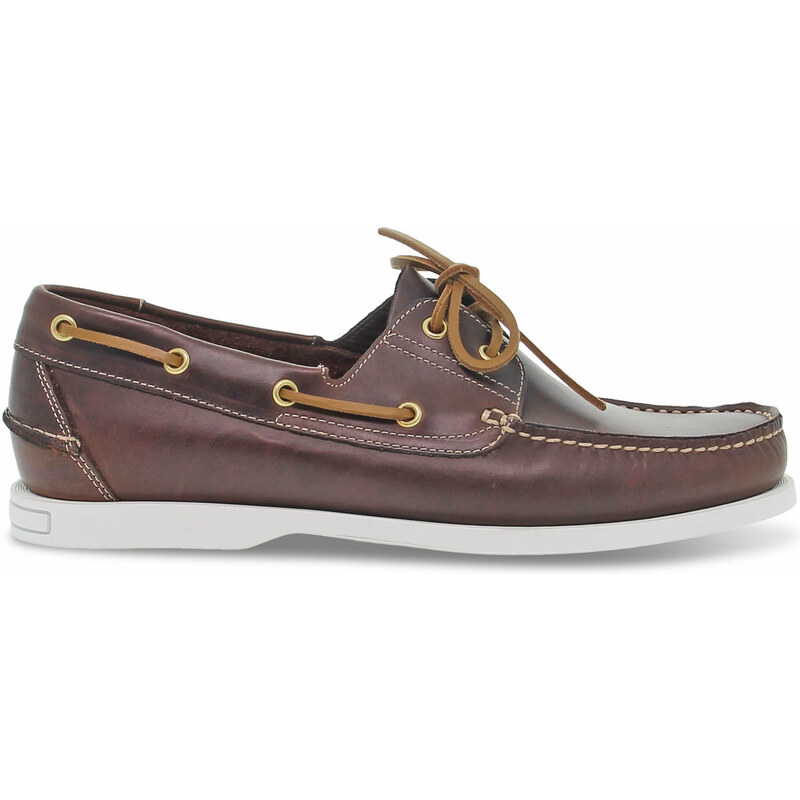 Chaussures à lacets Guidi Calzature BARCA en cuir brun foncé