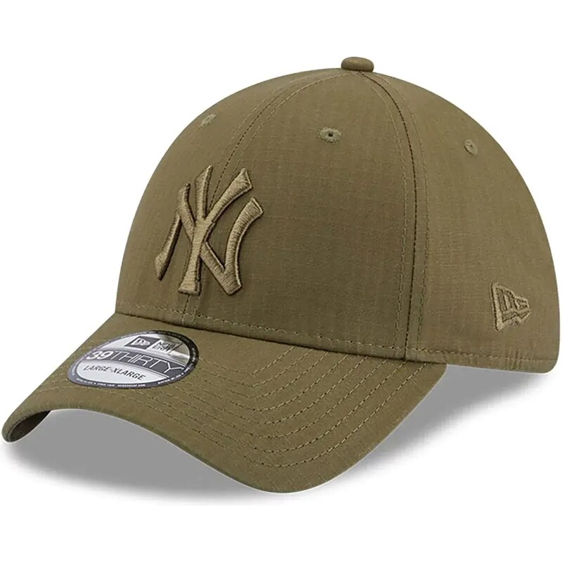 New Era New York Yankees Ripstop Khaki 39THIRTY Stretch Fit Cap Green 60364491