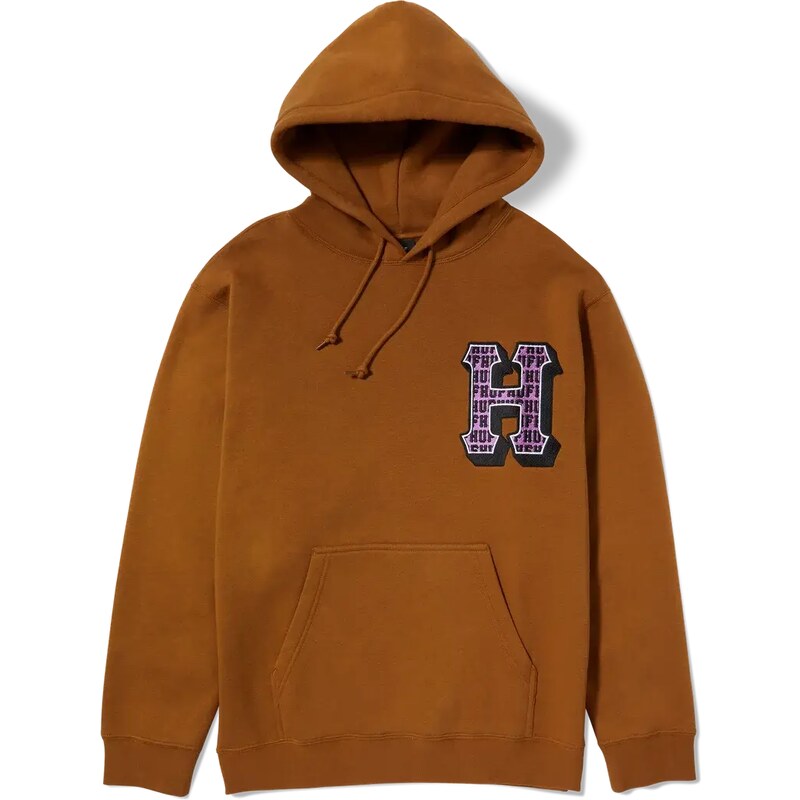 HUF Thicc H Hoodie Rubber PF00596