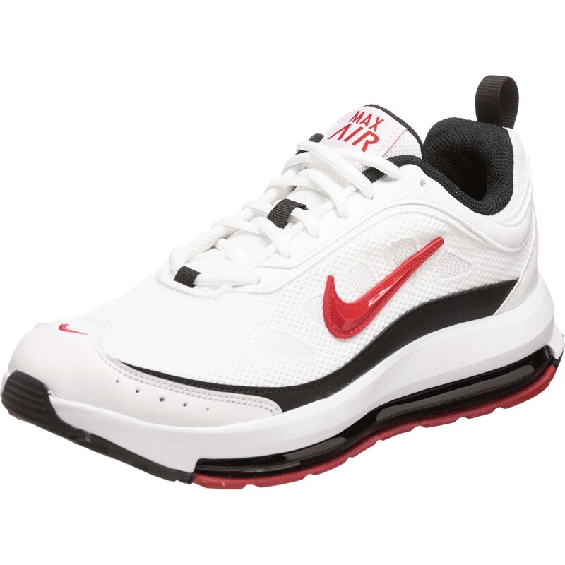 Nike Sportswear Baskets basses 'Air Max' anthracite / rouge feu / blanc