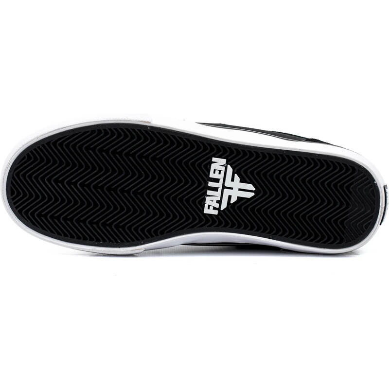 Chaussures de tennis basses pour hommes - FALLEN - FMP1ZA26 BLACK-WHITE