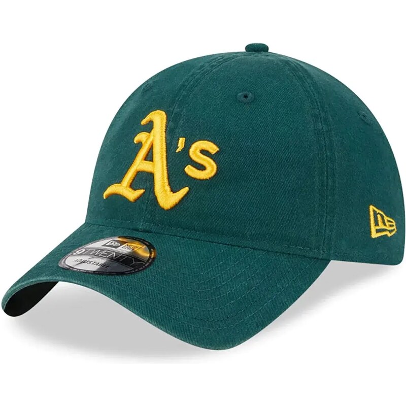 New Era Oakland Athletics League Essential 9TWENTY Adjustable Cap Green 60292452
