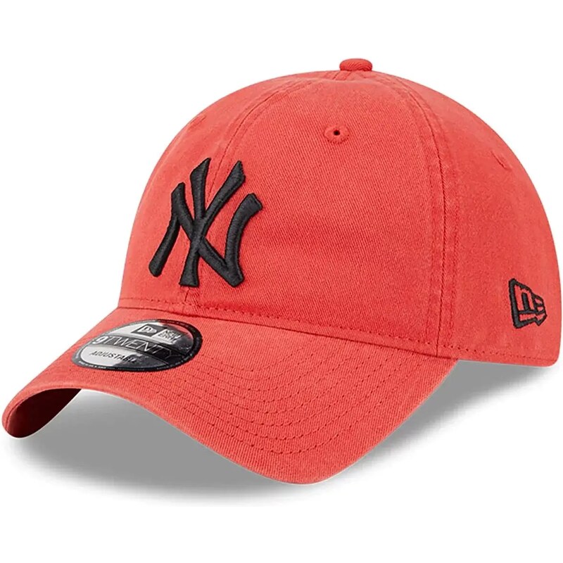 New Era New York Yankees League Essential 9TWENTY Adjustable Cap Red 60292450