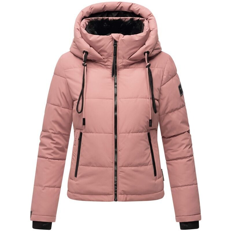 Veste courte d hiver pour femme avec capuche MIT LIEBE XIV Navahoo