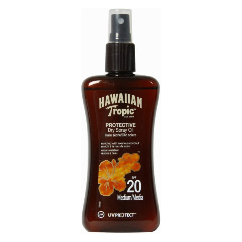 Hawaiian Tropic Huile Solaire - Spray 200ml Spf20