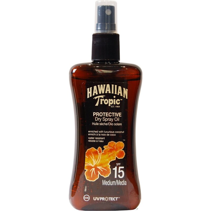 Hawaiian Tropic Huile Solaire - Spray 200ml Spf 15