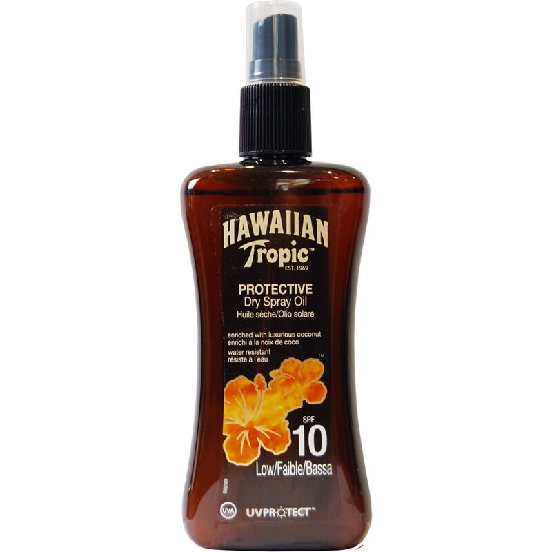 Hawaiian Tropic Huile Solaire - Spray 200ml Spf 10