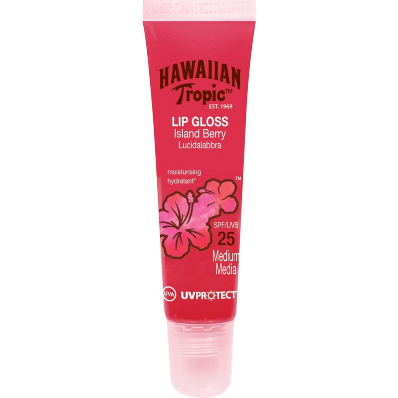 Hawaiian Tropic Lip Gloss Island Berry Spf25
