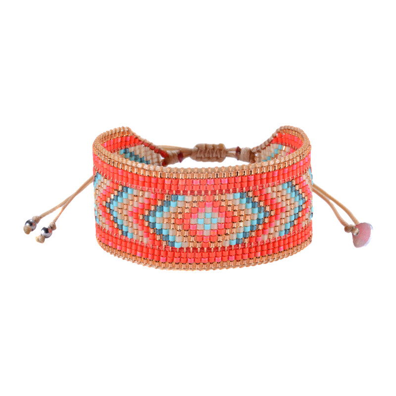 Mishky Diamond Red Gold Turquoise