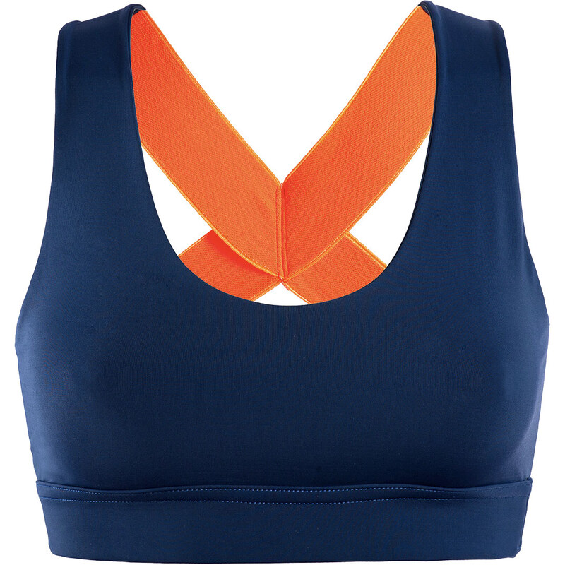Ccm Brassière Fitness Bleu Marine Et Orange - Sombrero
