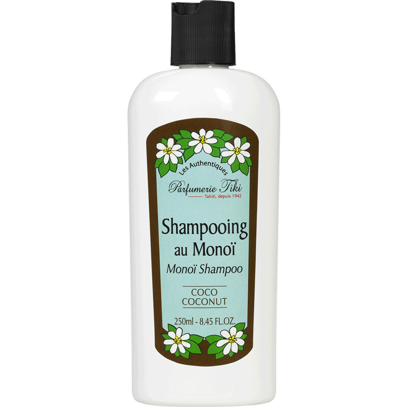Shampoing Au Monoï De Tahiti, Parfum Coco - Tiki Shampoing Monoi Coco 250ml