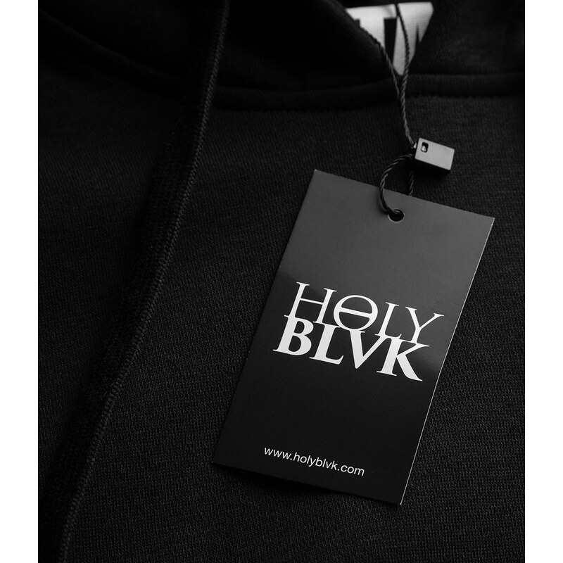 Sweat-shirt avec capuche pour hommes - ANTICHRIST RED LINE - HOLY BLVK - HB001H
