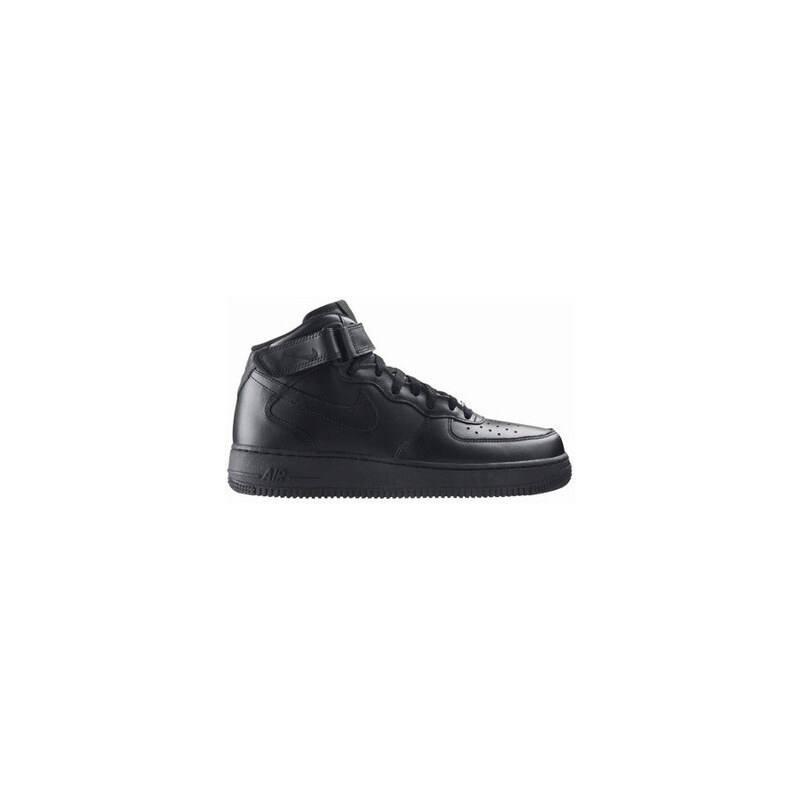 Nike Chaussures Basket Air force 1 Mid Noir 315123 001