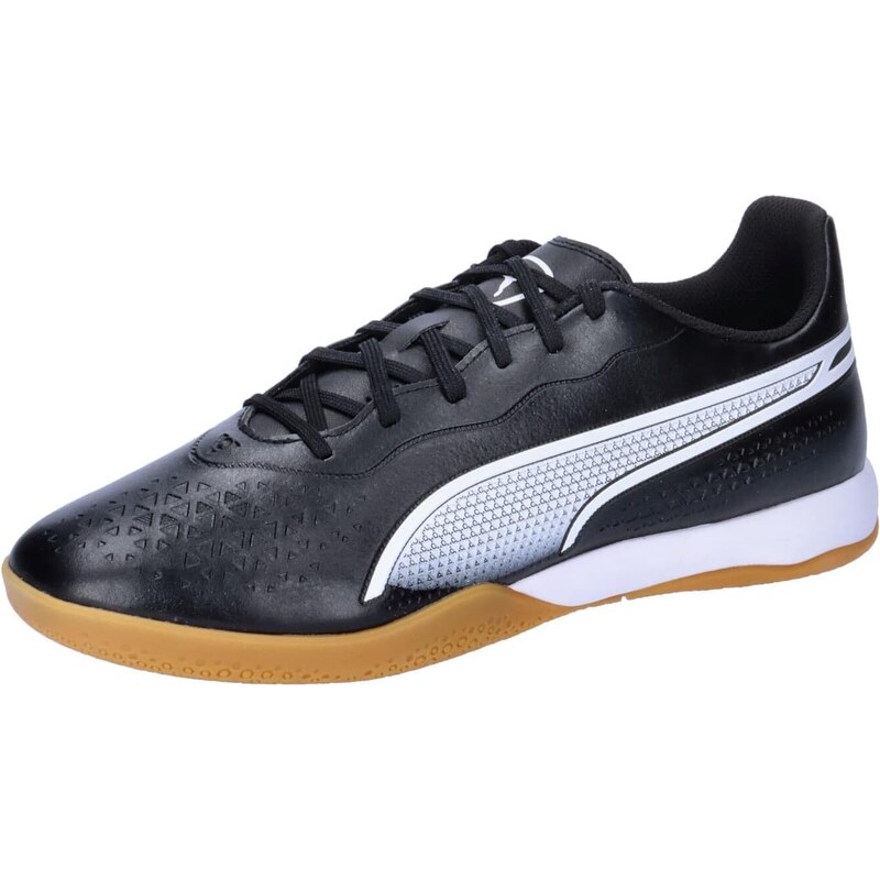 Puma Unisex Adults King Match It Soccer Shoes, Puma Black-Puma White, 40.5 EU