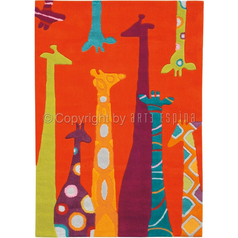 Arte Espina Tapis tuft Girafes 110x160 cm (Spirit 3078.40)