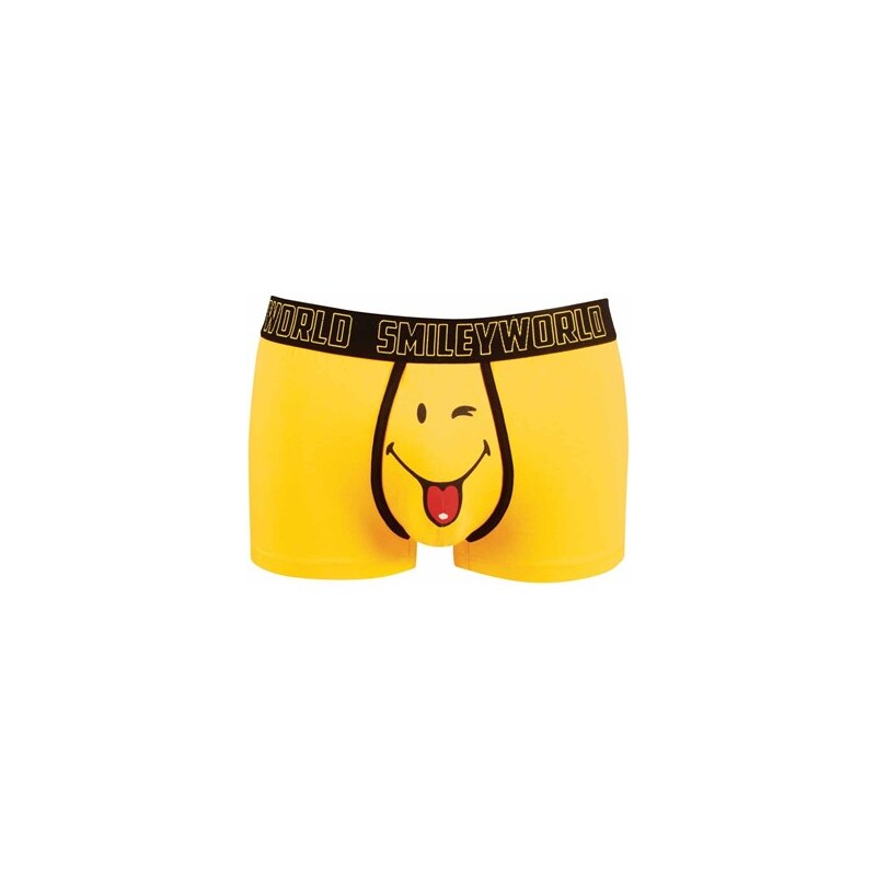 Pomm'Poire Funny Friend by Smiley - Boxer imprimé - jaune