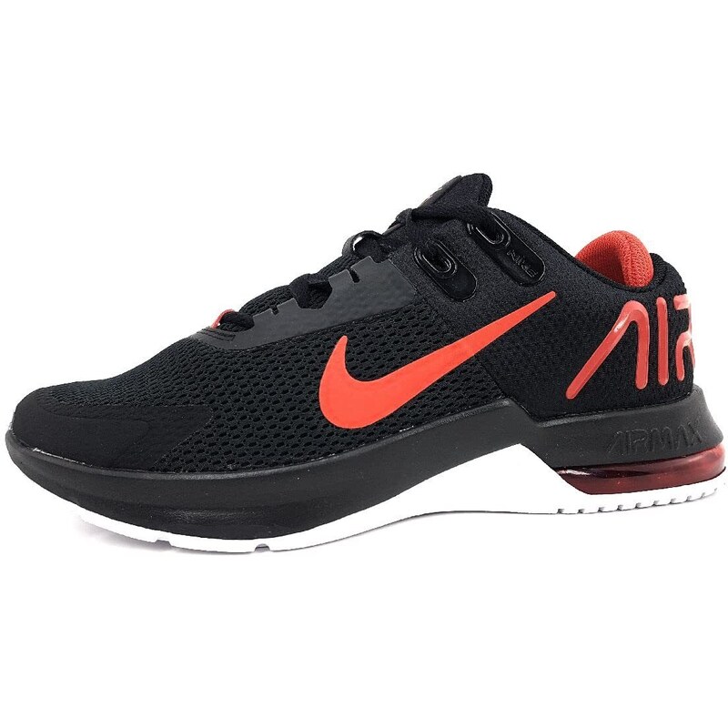 Nike Air Max Alpha Trainer 4, Men's Training Shoe Homme, Black/Chile Red-White, 42 EU
