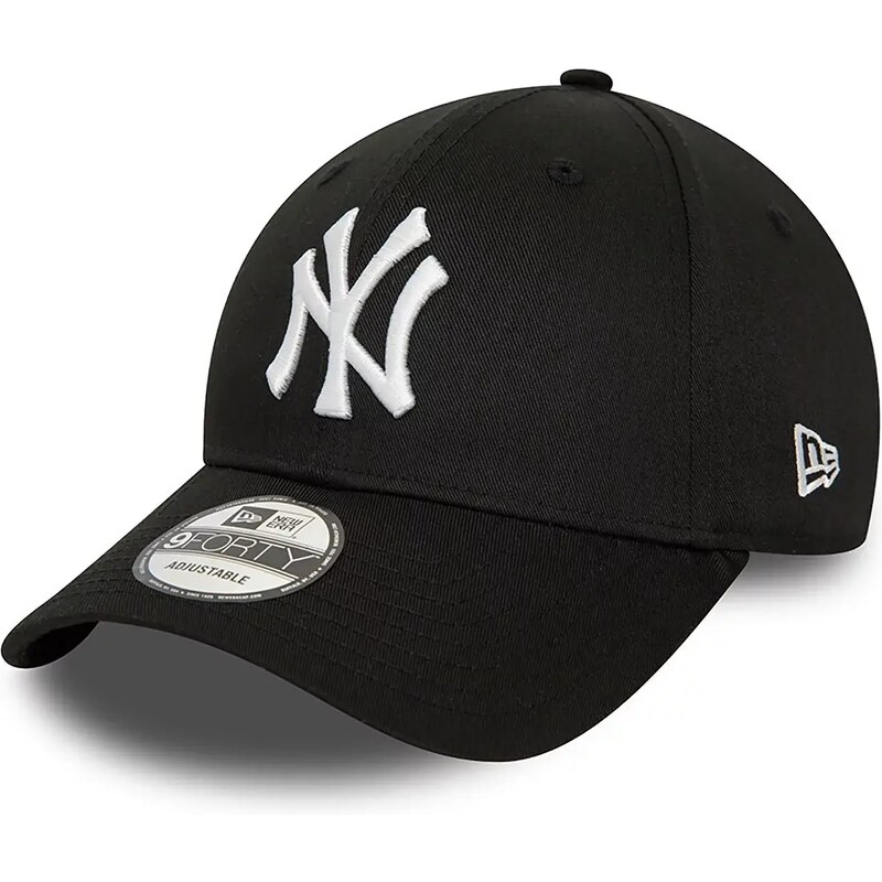 New Era New York Yankees World Series Patch Black 9FORTY Adjustable Cap 60422512