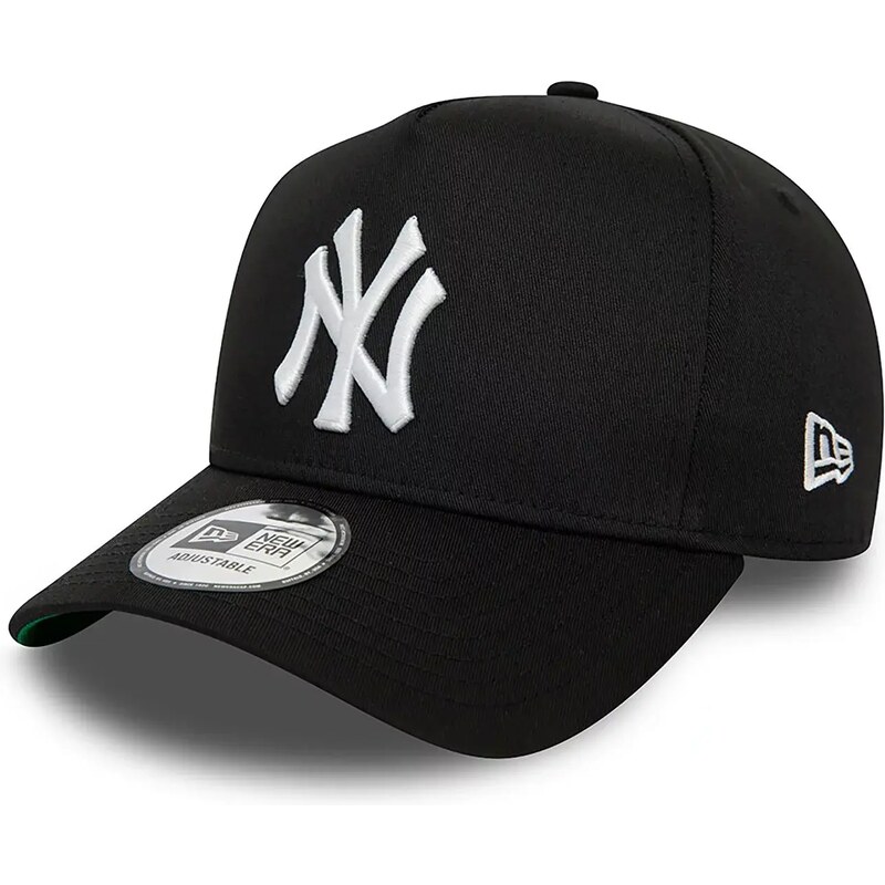 New Era New York Yankees World Series Patch Black 9FORTY E-Frame Adjustable Cap 60422511