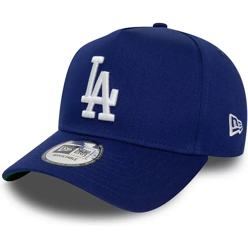 New Era LA Dodgers World Series Patch Dark Blue 9FORTY E-Frame Adjustable Cap 60422503