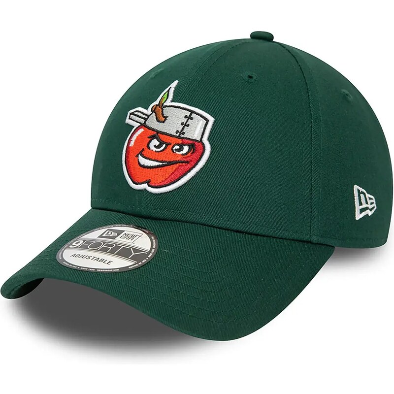 New Era Fort Wayne Tin Caps Minor League Dark Green 9FORTY Adjustable Cap 60435083