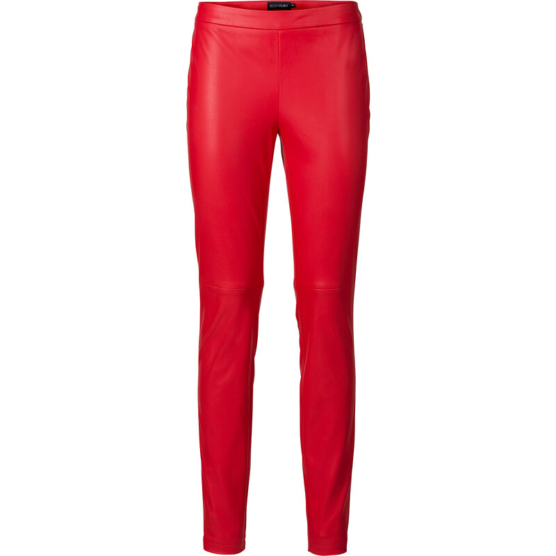 BODYFLIRT Pantalon synthétique imitation cuir rouge femme - bonprix