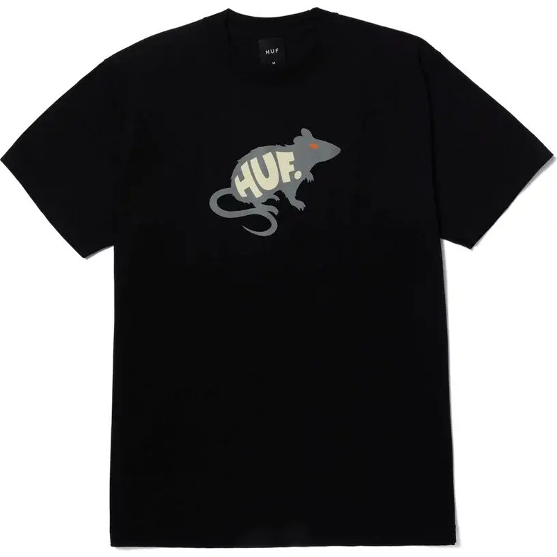 HUF Man's Best Friend T-Shirt Black TS02183