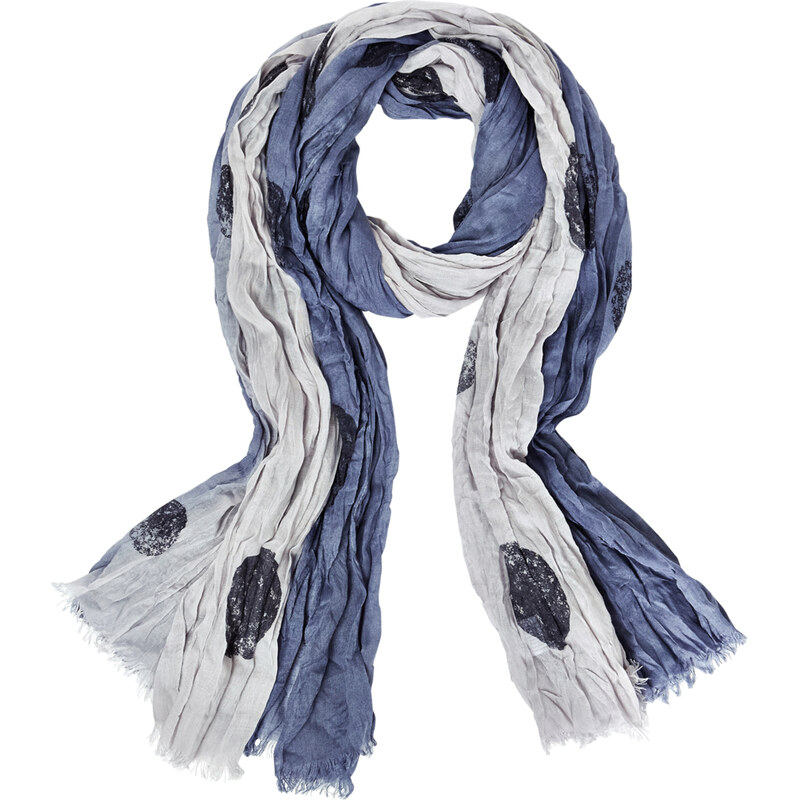 Street One - Maxi foulard froissé Lotte - print stellar blue
