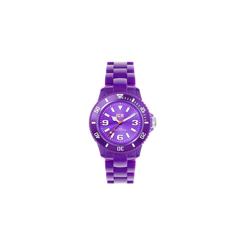 Ice Watch Ice Solid - Montre mixte - bracelet en silicone violet