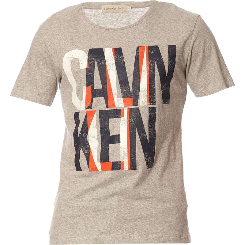 Calvin Klein Jeans T-shirt - gris chine