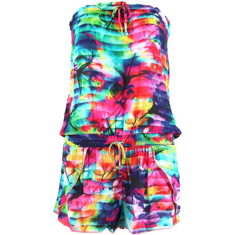 Seafolly Sonic Bloom Shake It Playsuit - Combi-short - multicolore