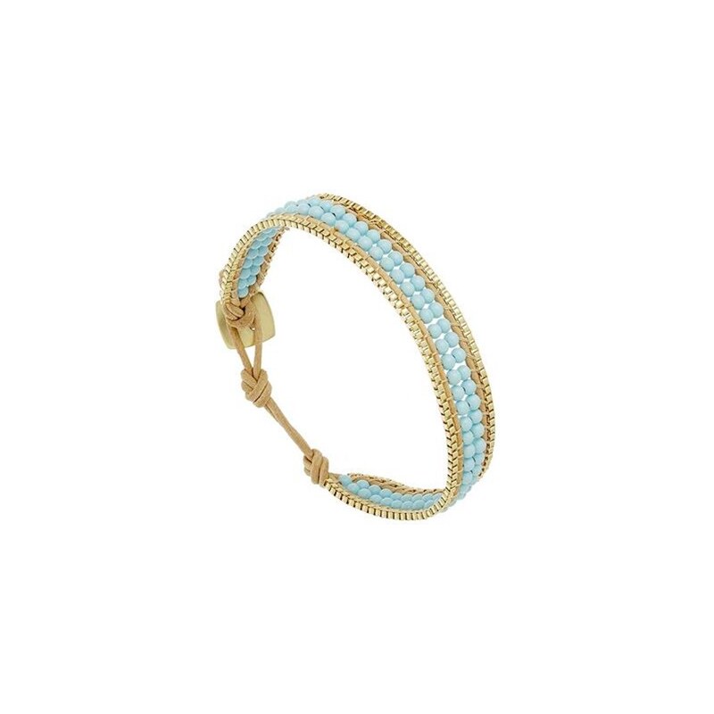 Nakamol Bracelet multi-rangs, chaîne - turquoise