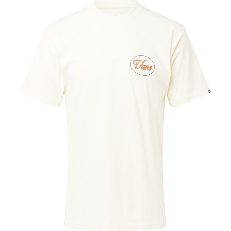 VANS T-Shirt orange / noir / blanc