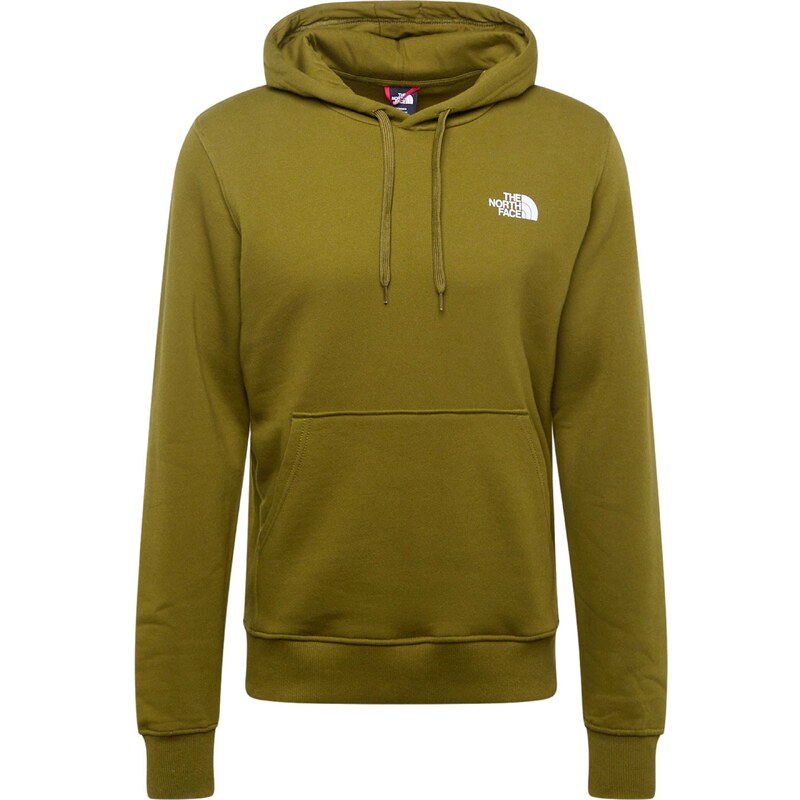 THE NORTH FACE Sweat-shirt olive / blanc