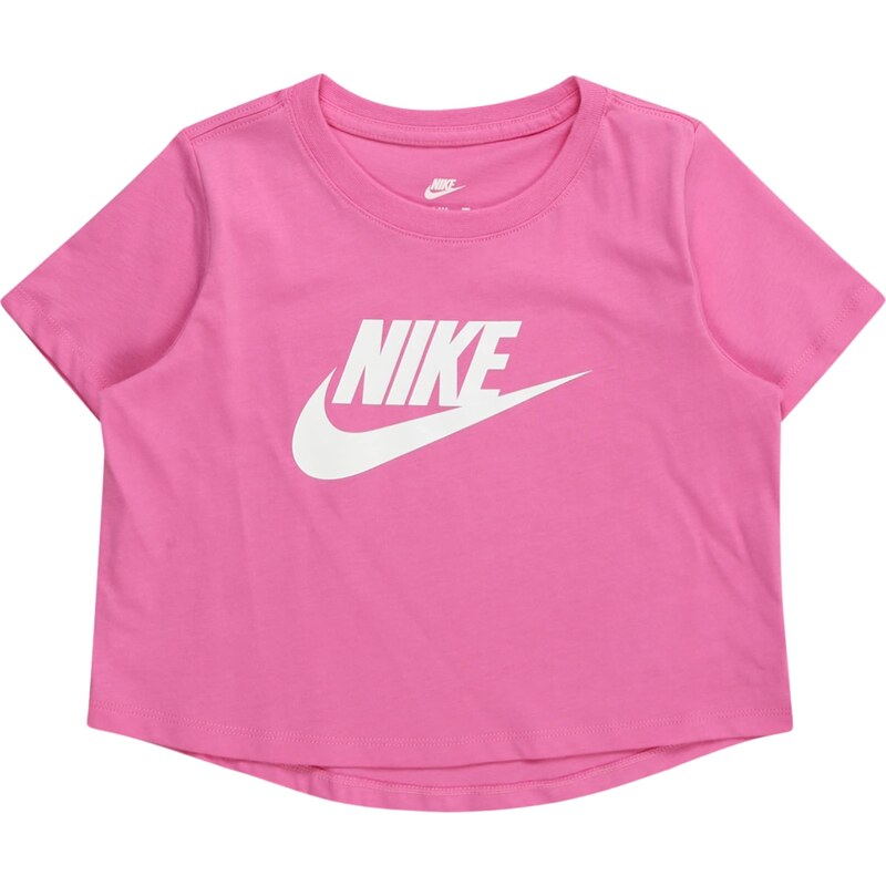 Nike Sportswear T-Shirt rose / blanc