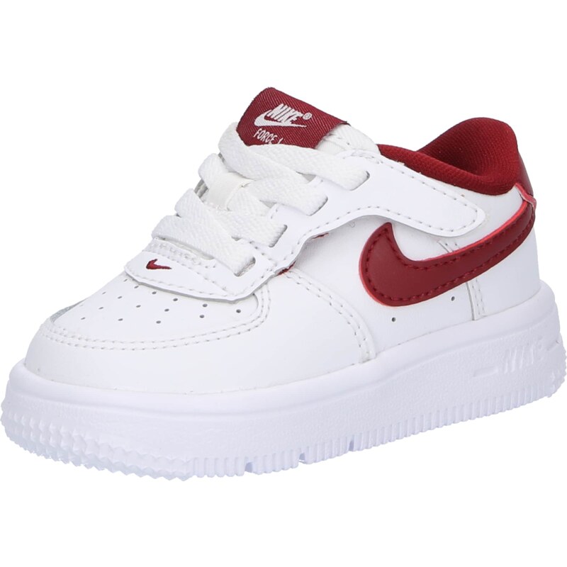 Nike Sportswear Baskets 'Force 1 EasyOn' rouge carmin / blanc
