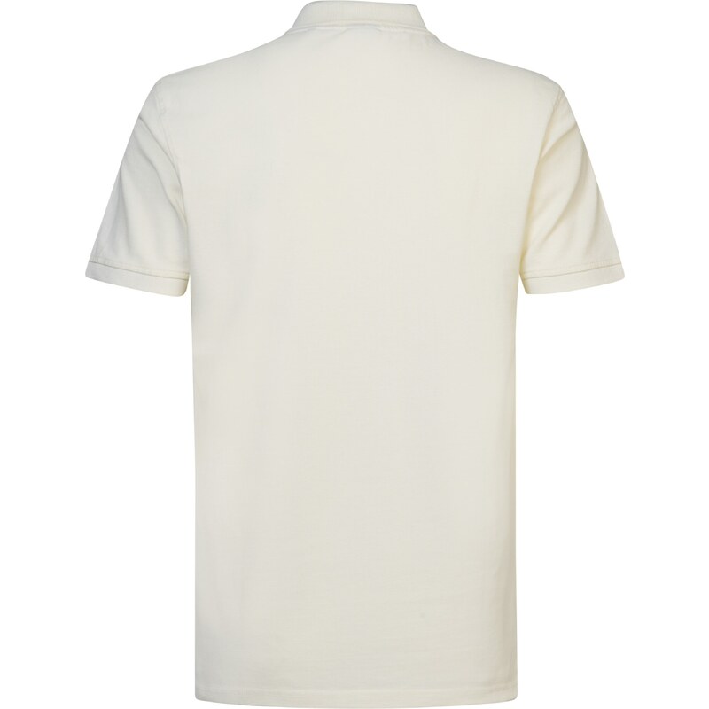 Petrol Industries T-Shirt bleu marine / blanc cassé / blanc naturel