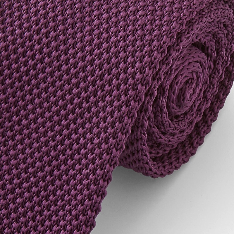 Tailor Toki Cravate violette tricotée