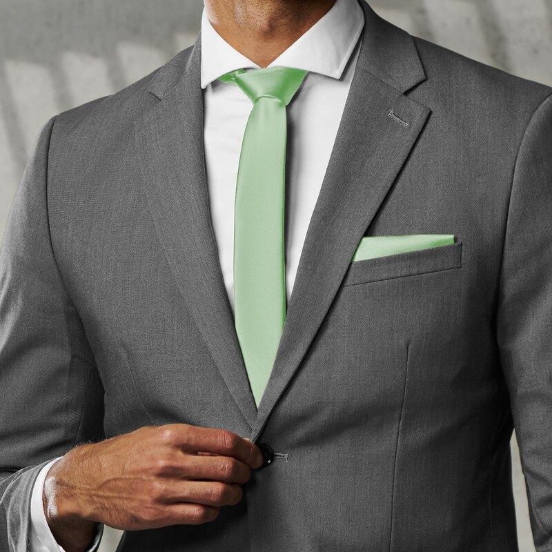 Trendhim Cravate classique 6 cm vert menthe