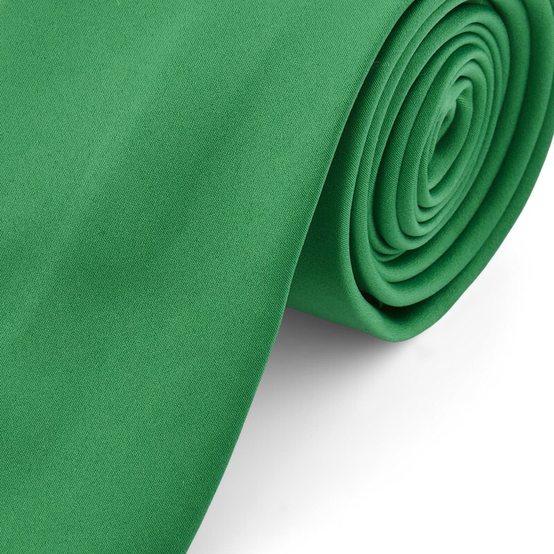 Trendhim Cravate unie vert émeraude 8cm