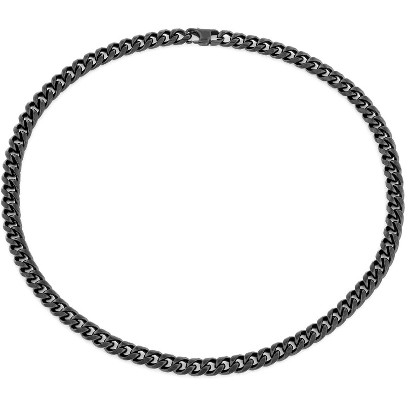 Lucleon Chaîne noire à mailles de 8 mm
