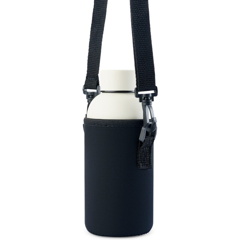 Trendhim Porte-bouteille sportif en néoprène noir | 350 ml