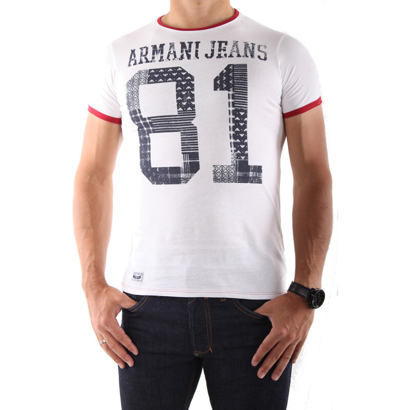 Armani jeans T-shirt A6H12 BLANC