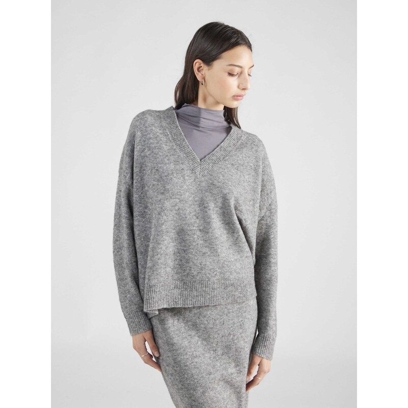 UNITED COLORS OF BENETTON Pull-over gris chiné