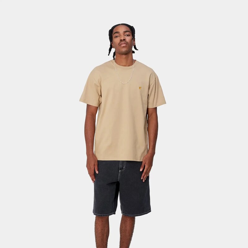 Carhartt WIP S/S Chase T-Shirt Sable/Gold I026391_22I_XX