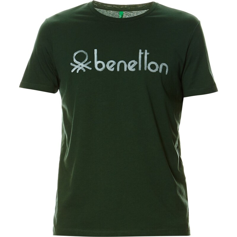 Benetton T-shirt - vert foncé