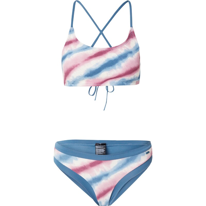 PROTEST Bikini de sport 'KIRKLEY' saphir / bleu clair / pitaya / blanc