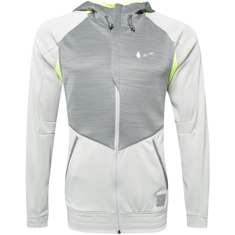 Nike Performance HYPER ELITE Veste de survêtement silver/grey