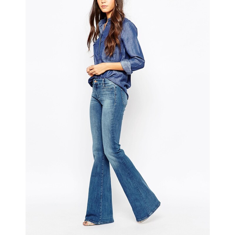 MiH Jeans M.i.h Jeans - Marrakesh - Jean skinny évasé - Bleu